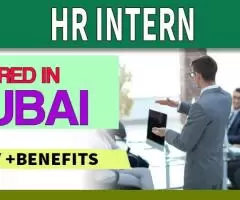 HR Intern Required in Dubai