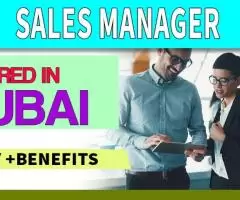 Sales Manager Required in Dubai