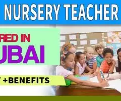 Nursery Teacher Required in Dubai