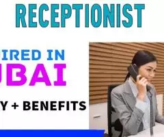 Receptionist Required in Dubai