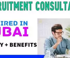 Recruitment Consultant Required in Dubai