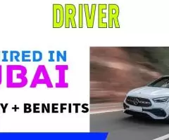 Driver Required in Dubai