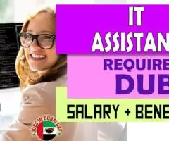 IT Assistant Required in Dubai