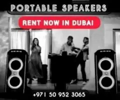 Speakers Rental Dubai | Sound System Rental Dubai