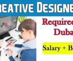 Creative Designer Required in Dubai