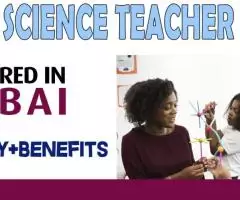 Science teacher Required in Dubai