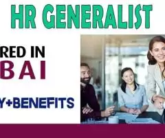 Human Resources Generalist Required in Dubai