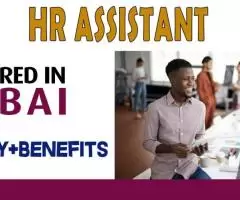 HR Assistant Required in Dubai