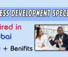 Business Development Specialist Required in Dubai