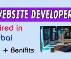 Website Developer Required in Dubai