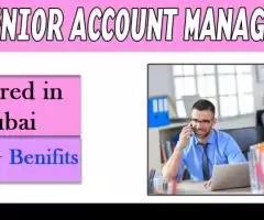 Senior Account Manager Required in Dubai