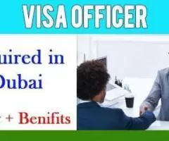 Visa Officer Required in Dubai