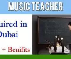 Music Teacher Required in Dubai