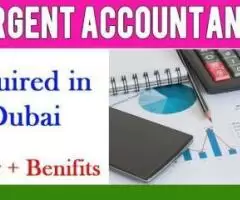 Urgent Accountant Required in Dubai