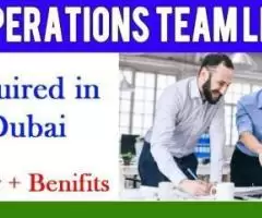 IT Operations Team Lead Required in Dubai