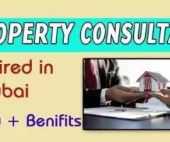 Property Consultant Required in Dubai