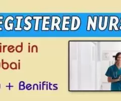 Registered Nurse Required in Dubai