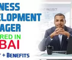 Business Development Manager Required in Dubai