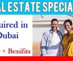 Real Estate Specialist Required in Dubai