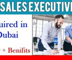 Sales Executive Required in Dubai