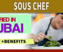 Sous Chef Required in Dubai