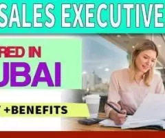 Sales Executive Required in Dubai