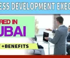 Business Development Executive Required in Dubai