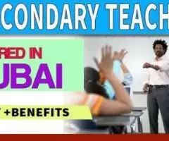 Secondary Teacher Required in Dubai