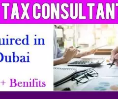 Tax Consultant Required in Dubai