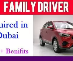 Family Driver Required in Dubai