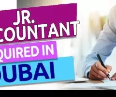 Jr. Accountant Required in Dubai