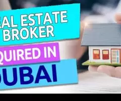 Real Estate Broker Required in Dubai