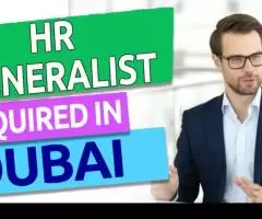 HR Generalist Required in Dubai