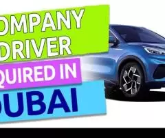 Company Driver Required in Dubai