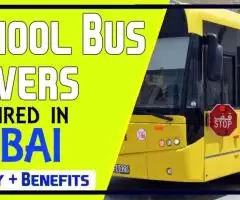 School Bus Drivers Required in Dubai