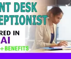 Front Desk Receptionist Required in Dubai