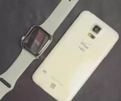 SUMSUNG S5 WITH SMARTWATCH