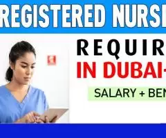 Registered Nurse Required in Dubai