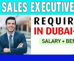 Sales Executive Required in Dubai