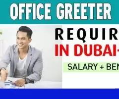 Office Greeter Required in Dubai