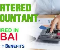 Chartered Accountant Required in Dubai