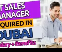 Information Technology Sales Manager Required in Dubai