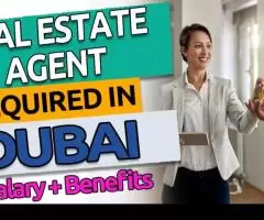 Real Estate Agent Required in Dubai