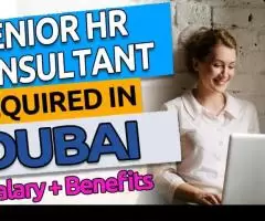 Senior HR Consultant Required in Dubai