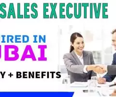 Sales Executive Required in Dubai