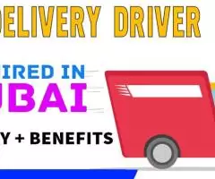 Delivery Driver Required in Dubai