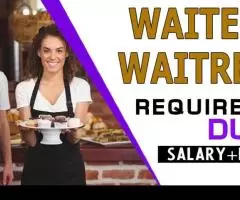 Waiter/Waitress Required in Dubai