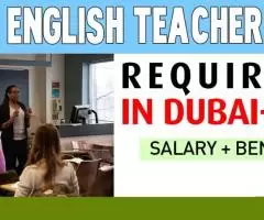 English Teacher Required in Dubai