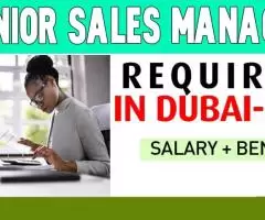 Senior Sales Manager Required in Dubai