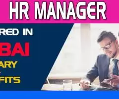 HR Manager Required in Dubai